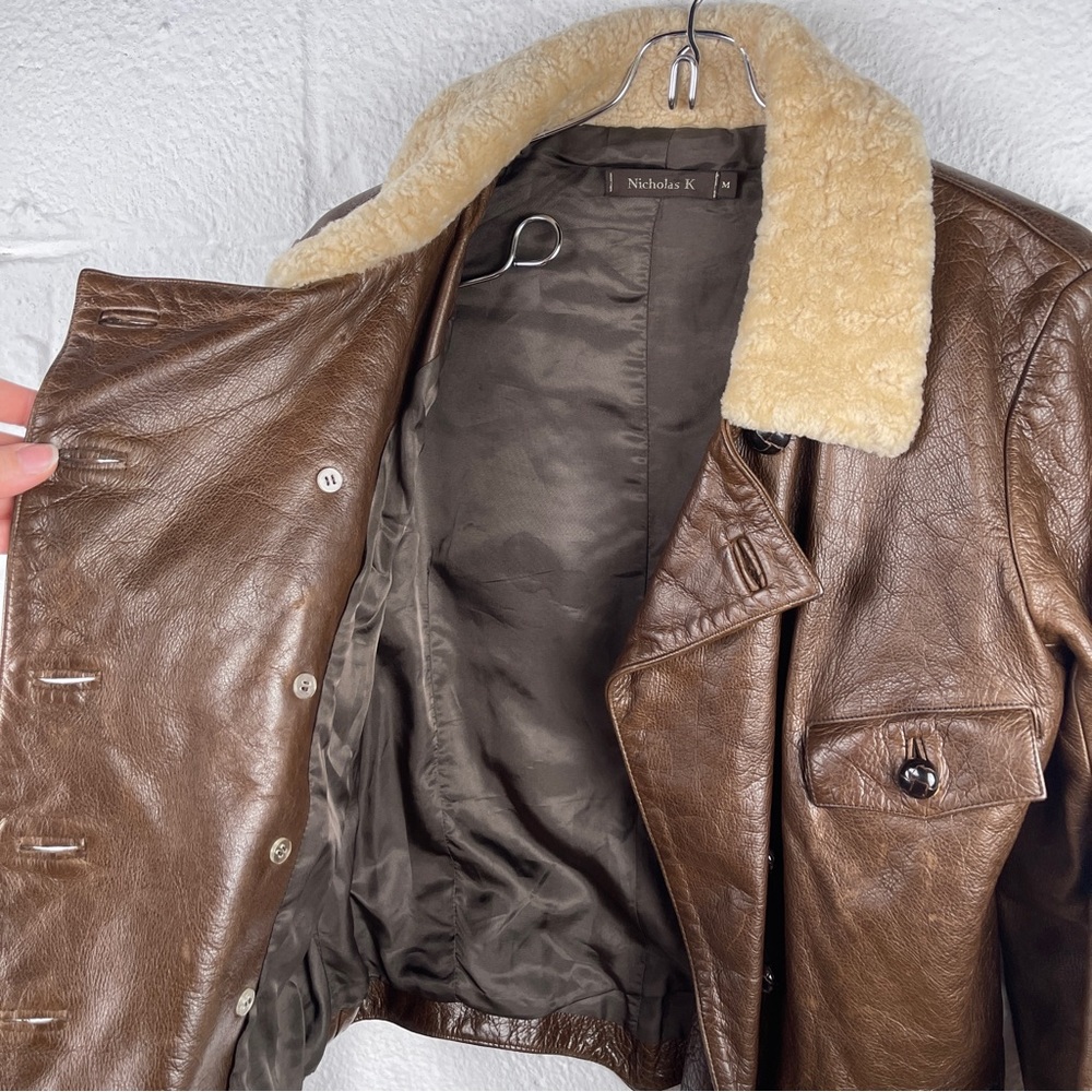 Nicholas K Leather Jacket Size M - Picture 10 of 16